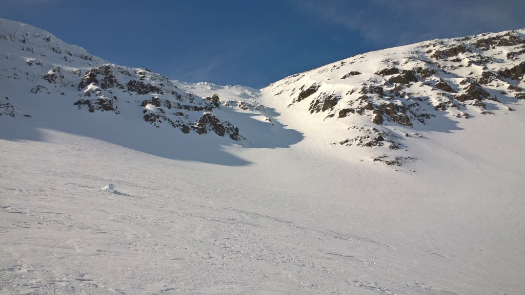 Le petit couloir qu'on repère pour le retour