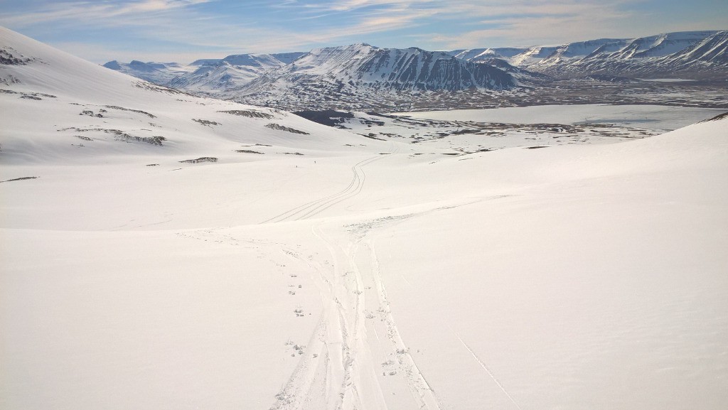 Fin de la 1ère descente