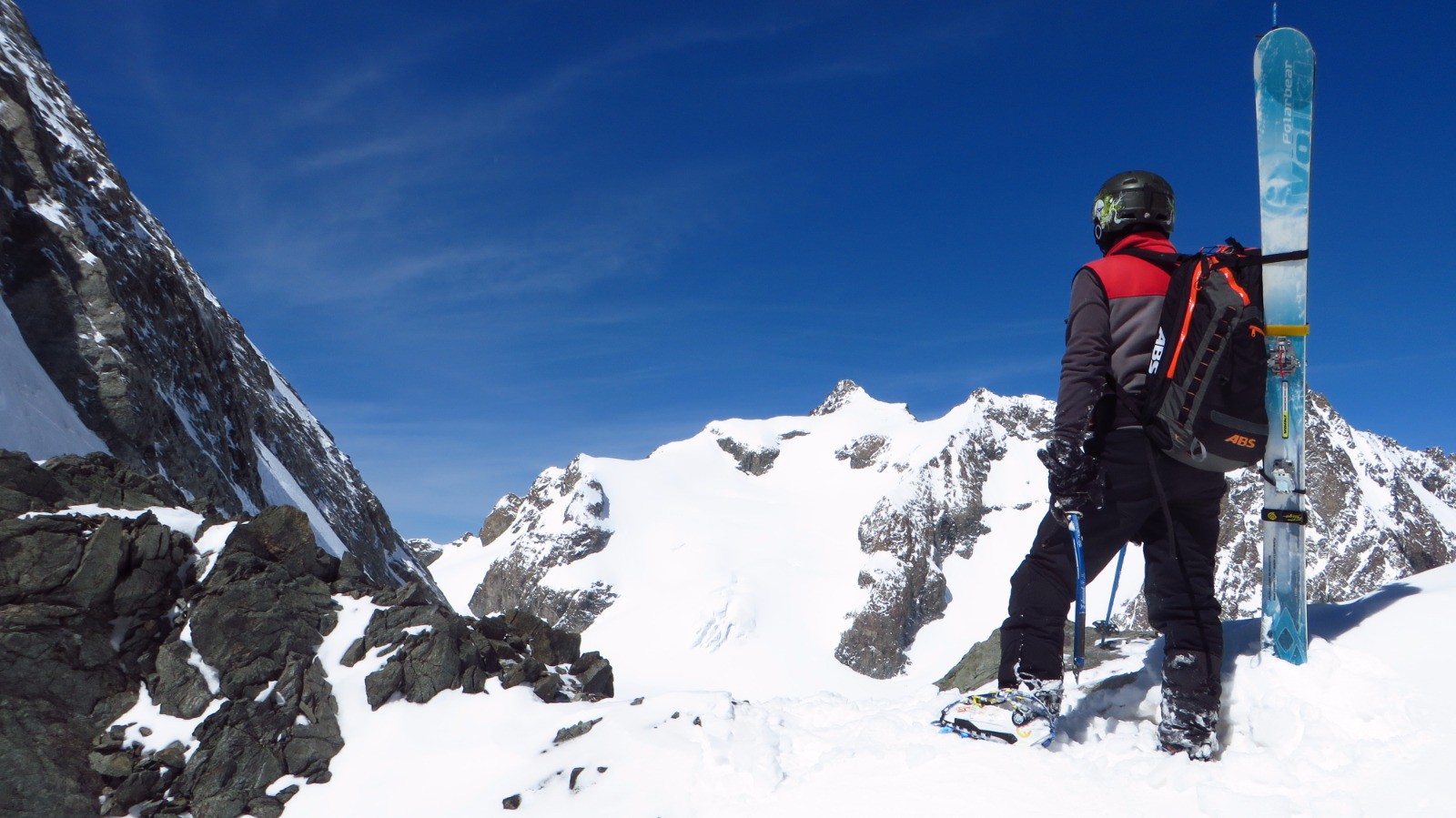 Roche Faurio, bien tracé ce jour là.