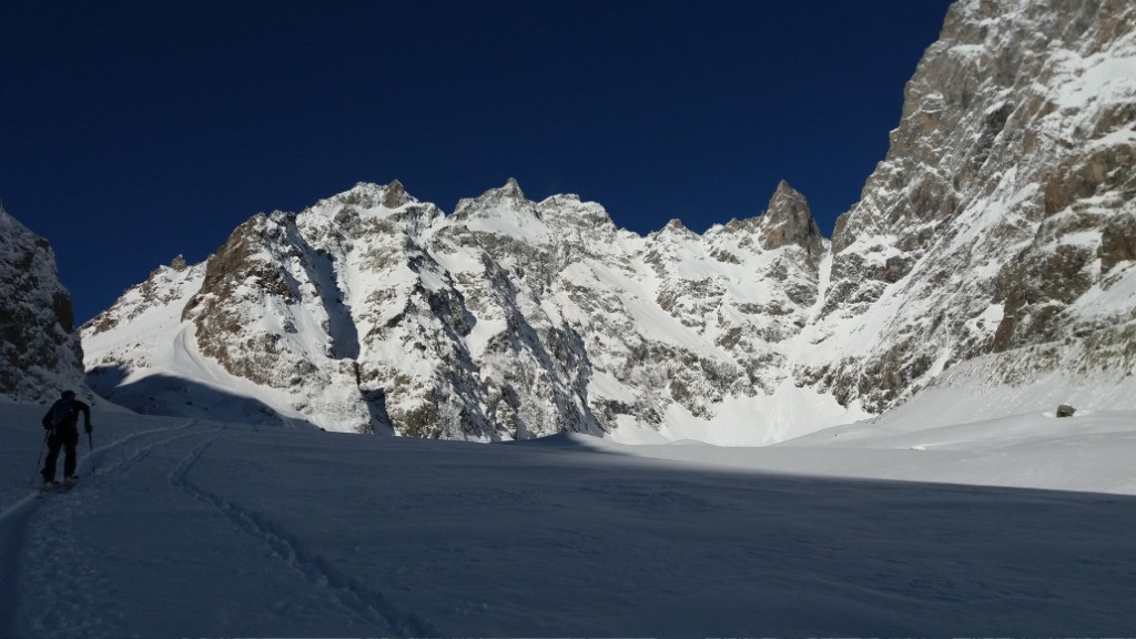 poudre fraichement tombée 
