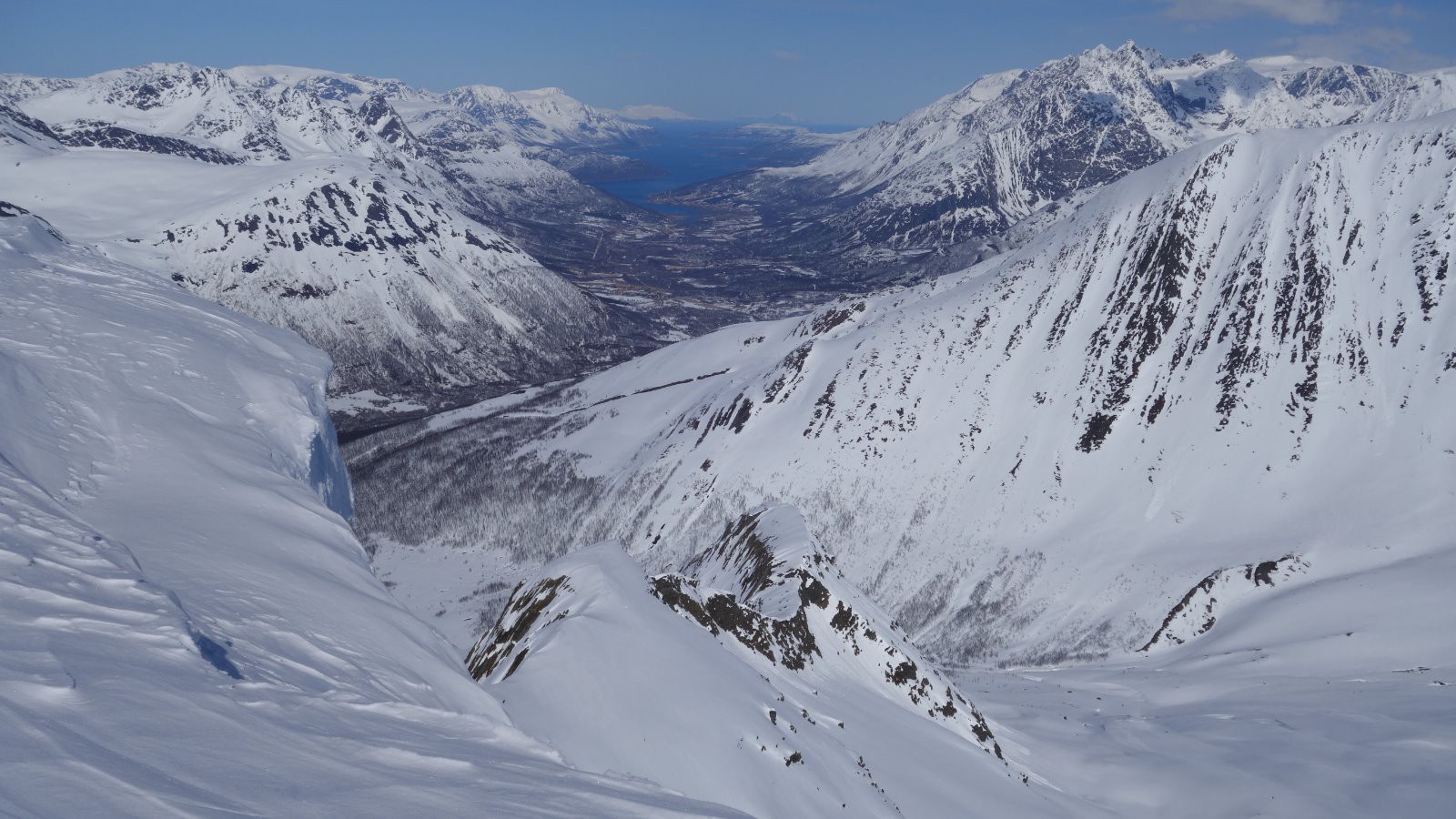 Panorama vers le Sorfjorden