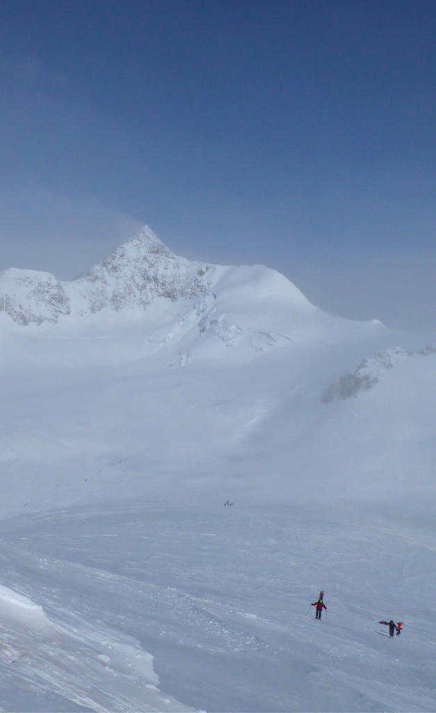 Lyskamm vue de la Pyramide Vincent