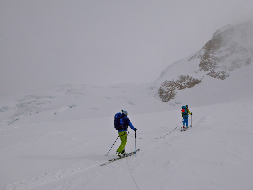 Remontée du Glacier de Garstelet