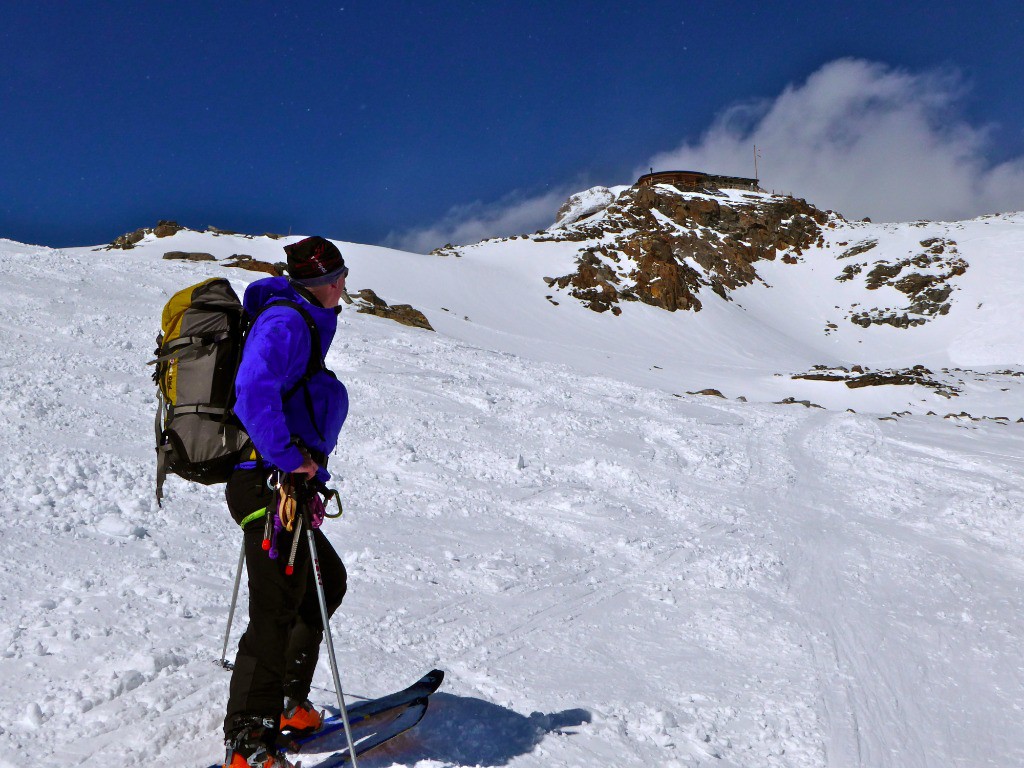 Remontée au refuge de Mantova