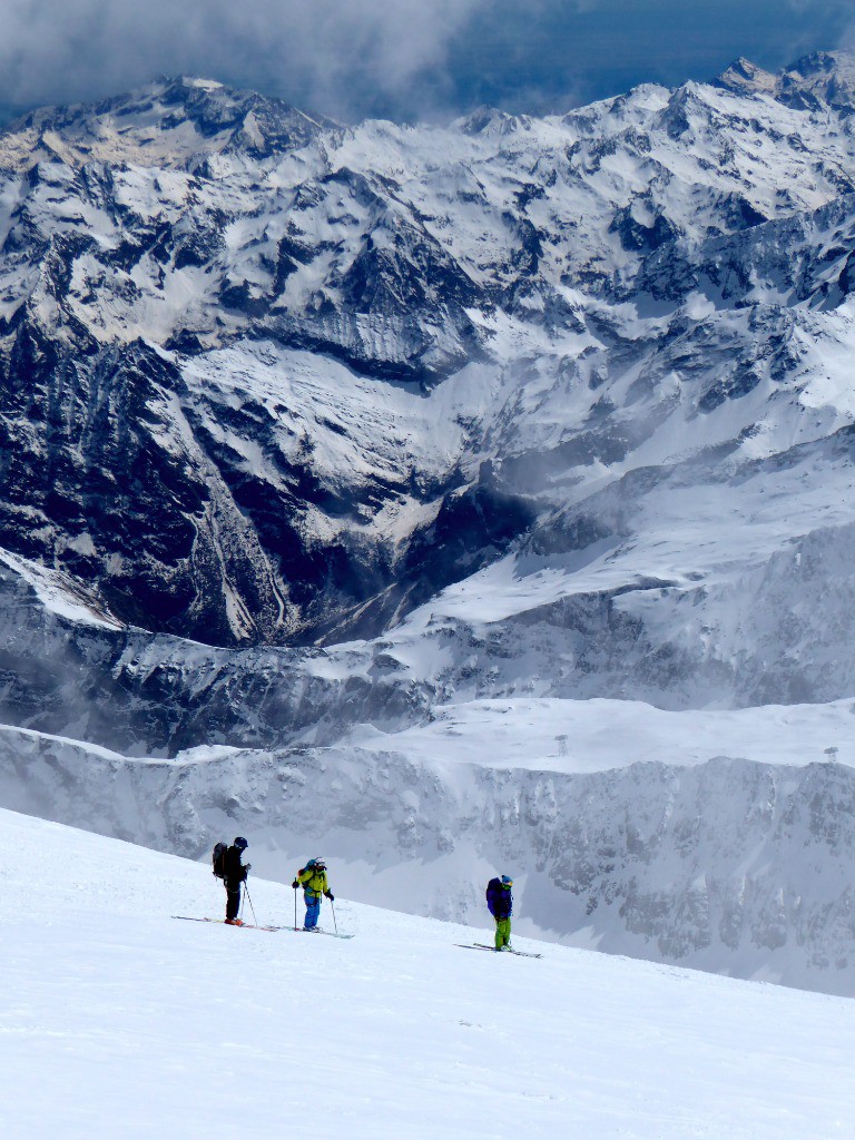C'est parti pour la descente