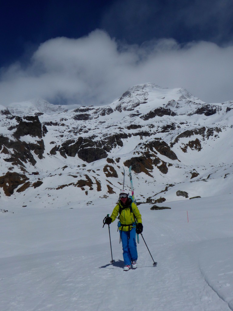 Retour sur les pistes, ça ventile encore sur les sommets...