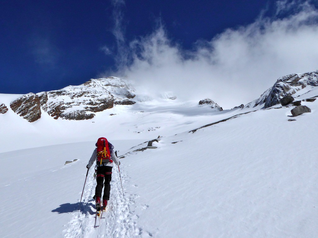 Sortie de la benne, la rando peut commencer