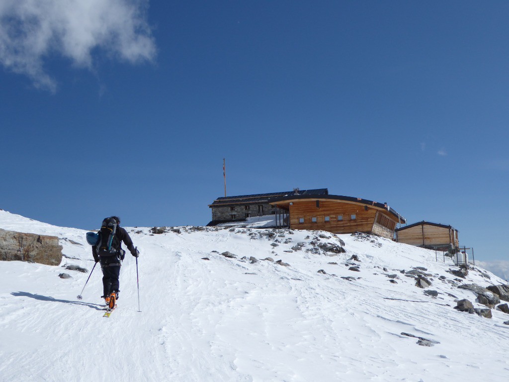 Arrivée au refuge de Mantova