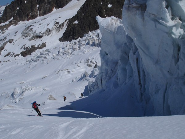 Glacier des Bossons : Grand ski transfo sur les Bossons