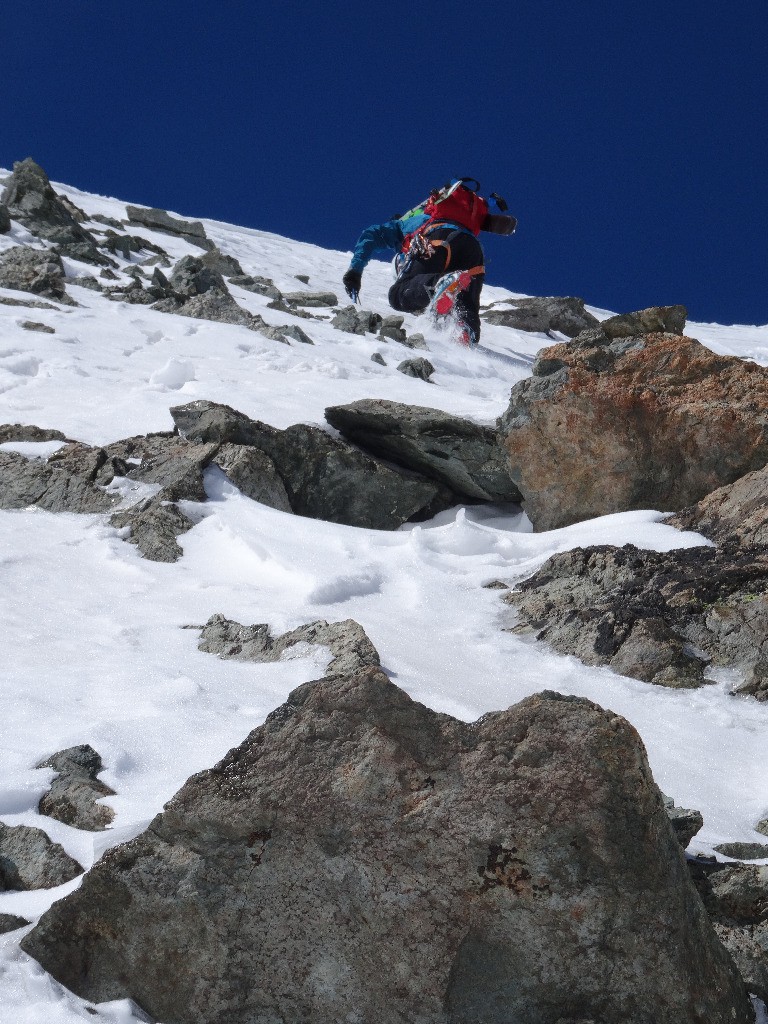 du cramponnage quand même