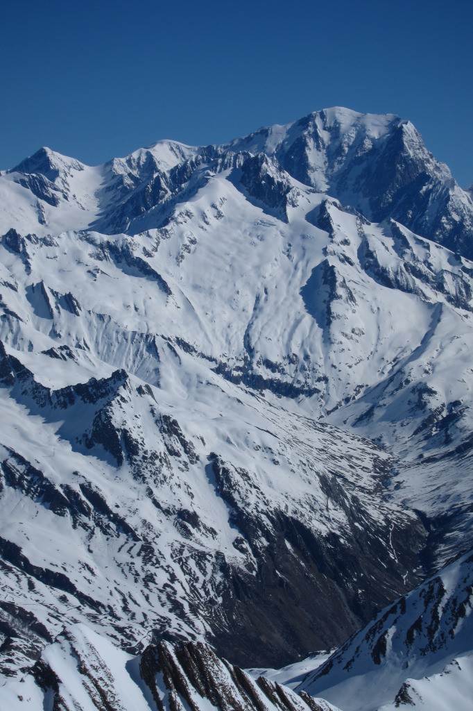 Mont Blanc et Aiguille des Glaciers