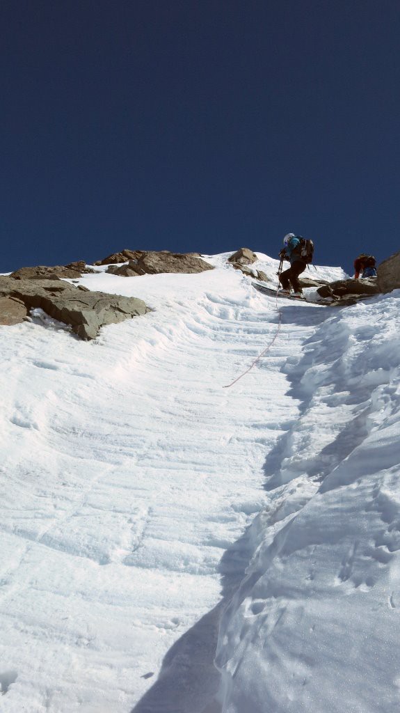 ou à ski (bien gelé!)