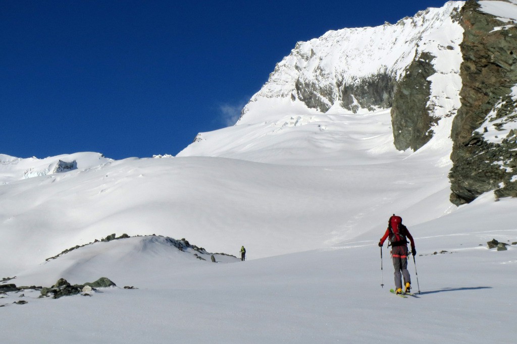 Entrée sur le glacier N de la Gurraz