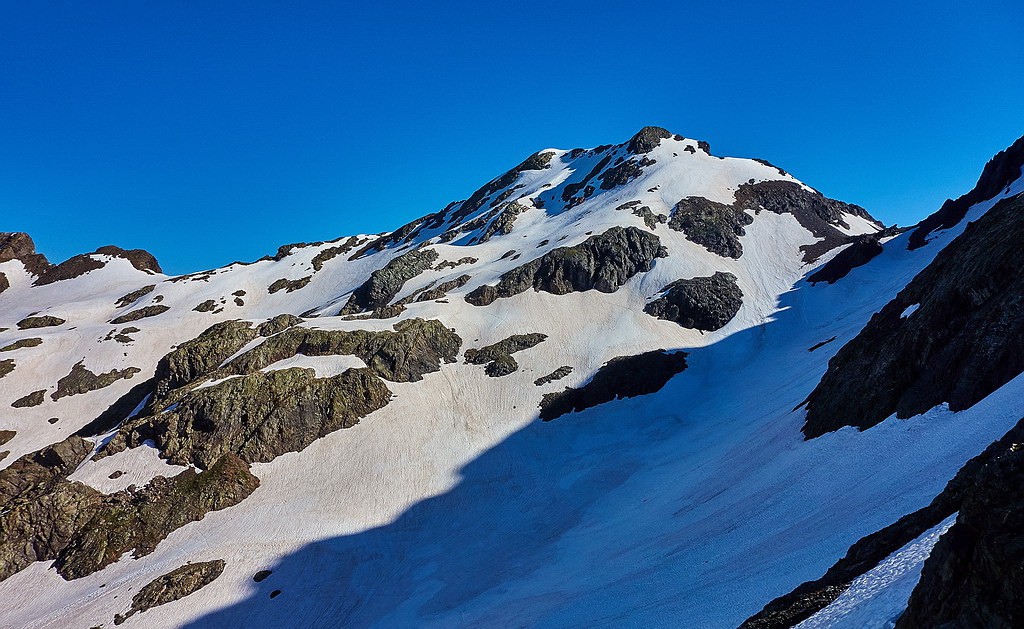 La suite, Pic Couttet, montée directe versant SE...