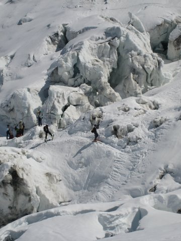La jonction : Derniere crevasse de la jonction