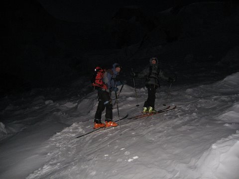 départ 2 h 15 : Pleine nuit sous la lune