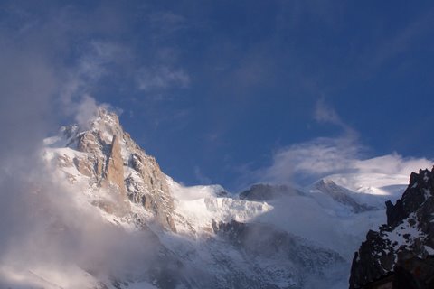 Jeu des nuages l'après midi
