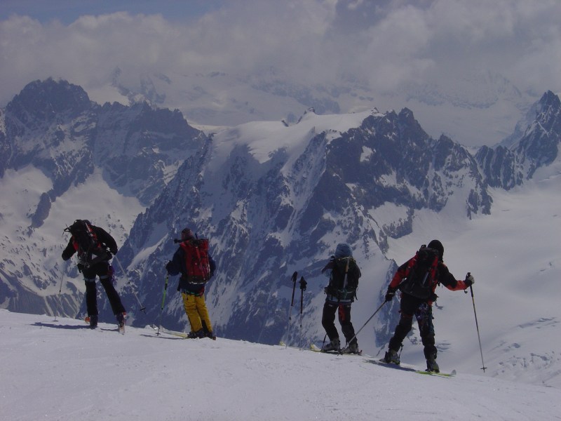 Pigne d'Arolla : Vue depuis le Pigne d'Arolla.