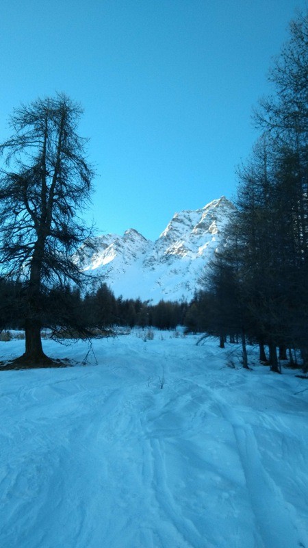 Vue sur le couloir N