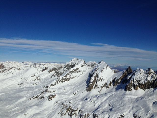 Mont Blanc et Mont Rose