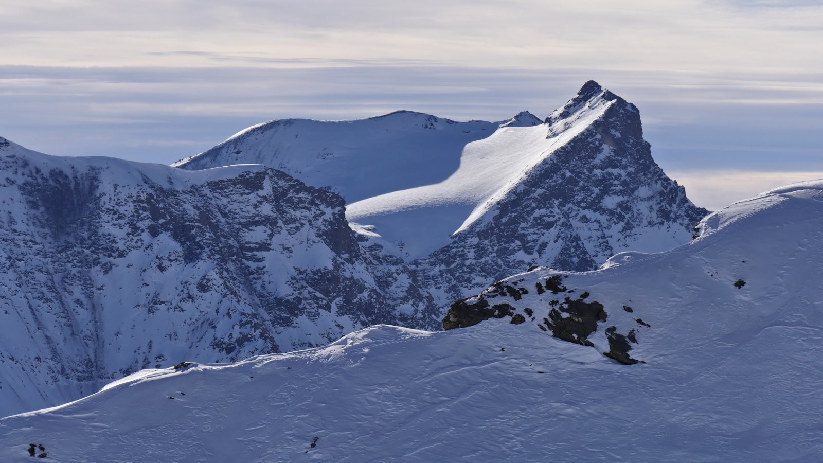 Pointe et Glacier du Vallonnet.