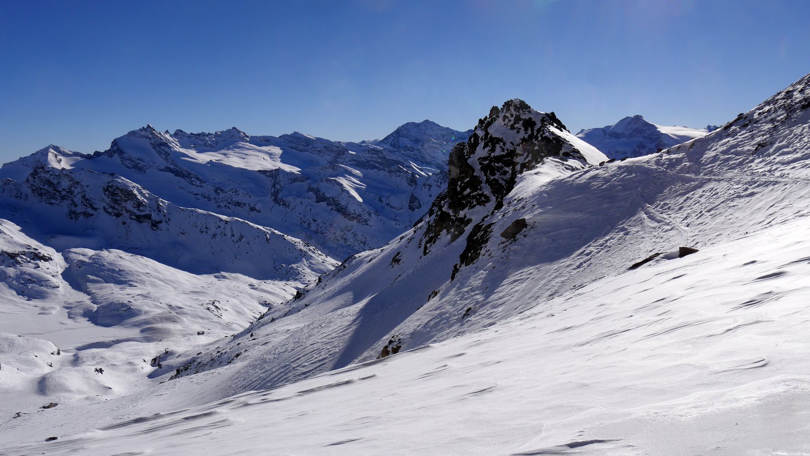 Col de la Gontière versant Est.