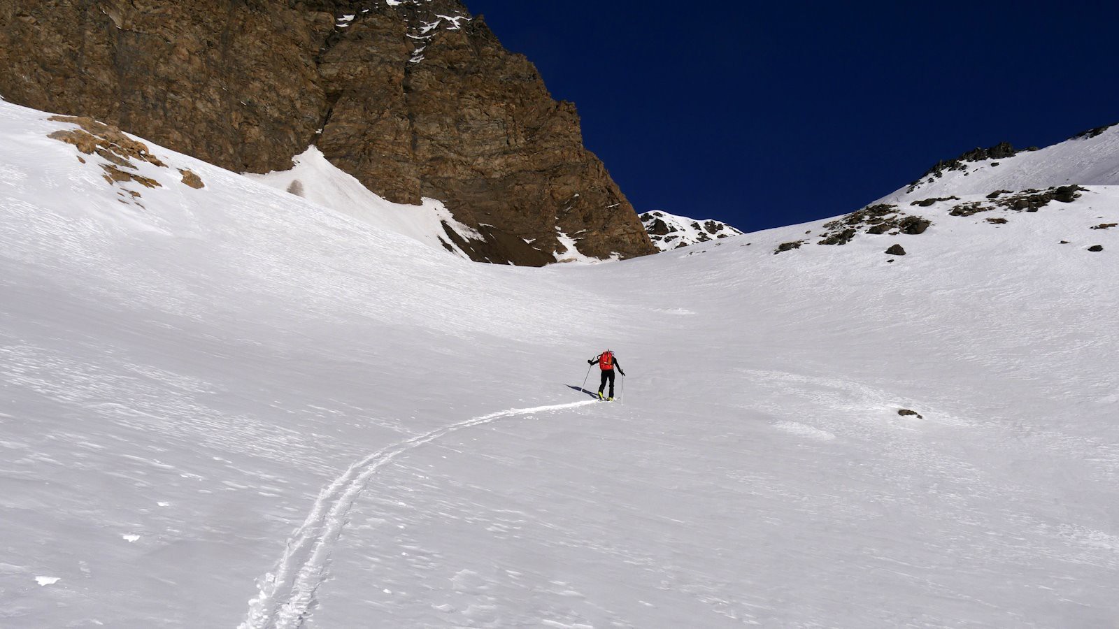 Col de la Gontière versant ouest.