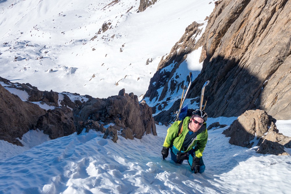 Couloir W col Termier