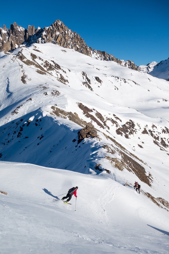 Sur la crête de la Ponsonnière