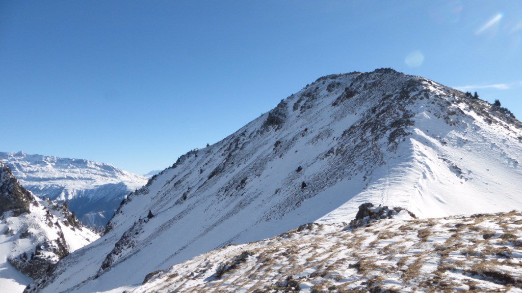 col des Lessines, la Botte est décapée...