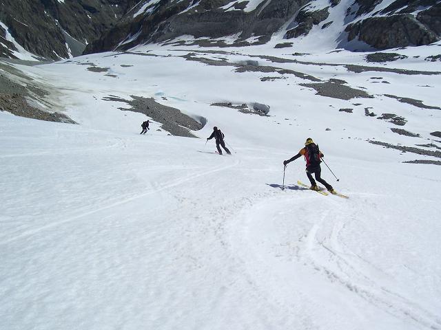 Moquette : Moquette à poils longssur le glacier noir