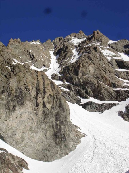 Itinéraire du bas : plus beaucoup de neige, mais ça passera finalement bien