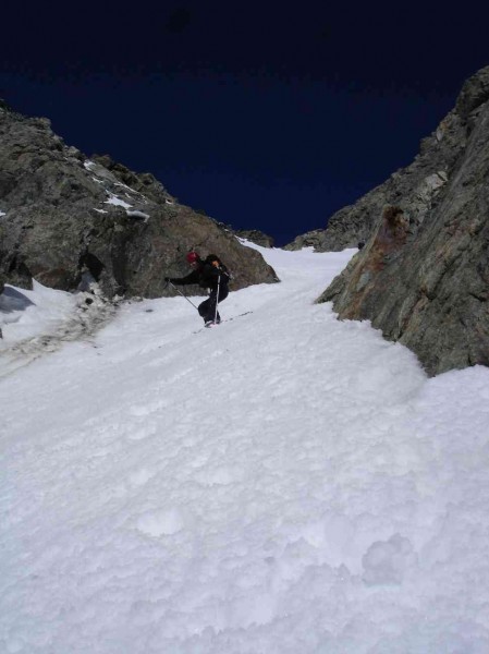 Louis à la descente : Louis, sobre et efficace à la descente