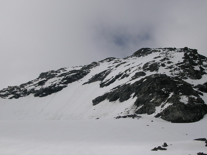 pointe du bouchet : le glacier du bouchet n'en a plus que le nom!!