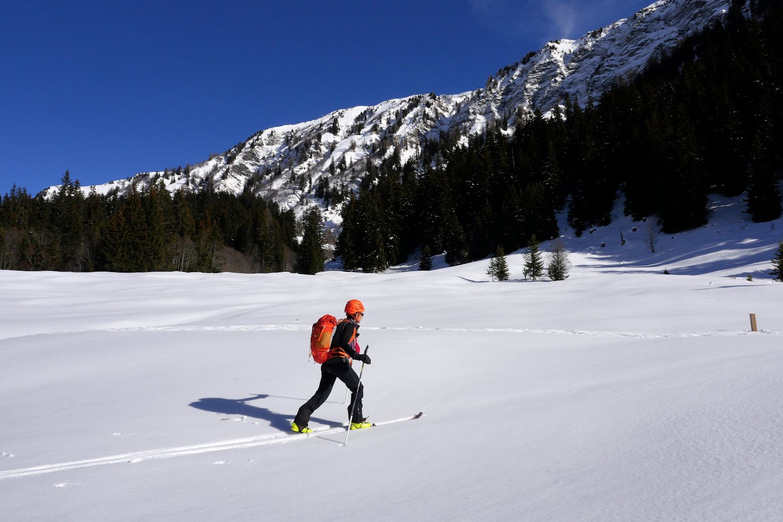 A l'amorce de l'ultime montée qui vas se révéler éprouvante à cause du bottage.