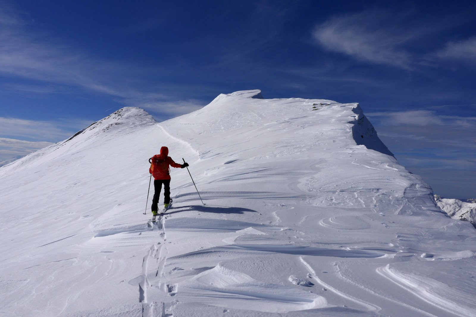 L'arête nord est de la Tournette.