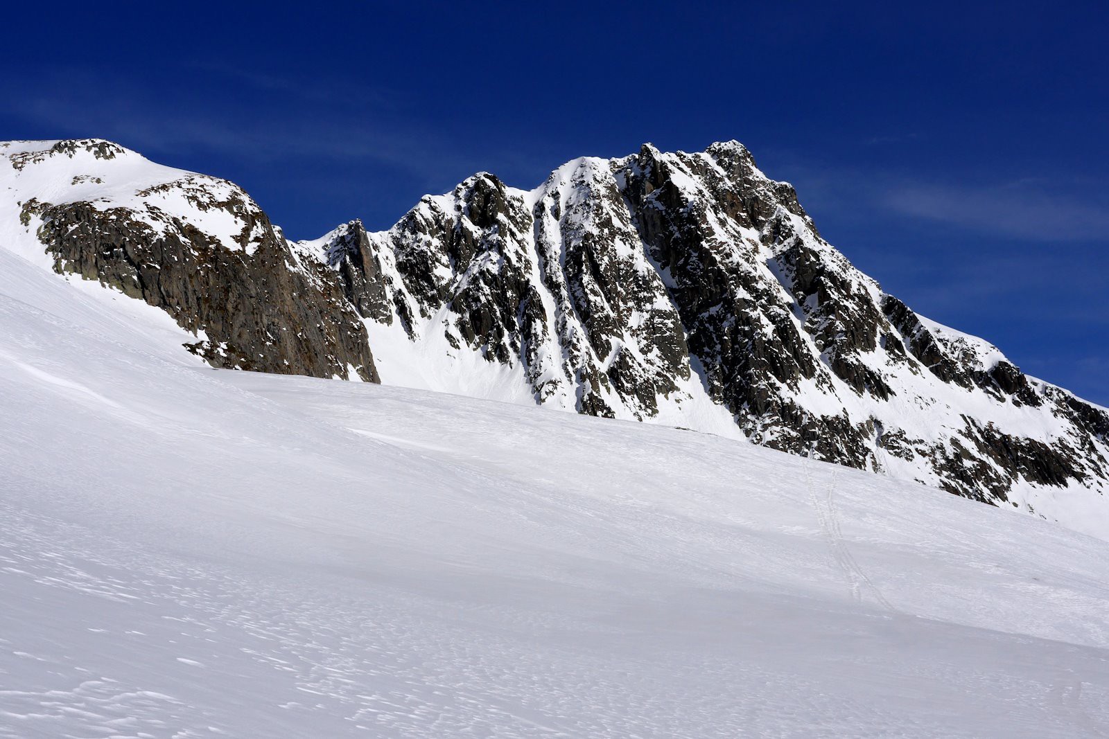 Les pentes sud du Comborsier. 