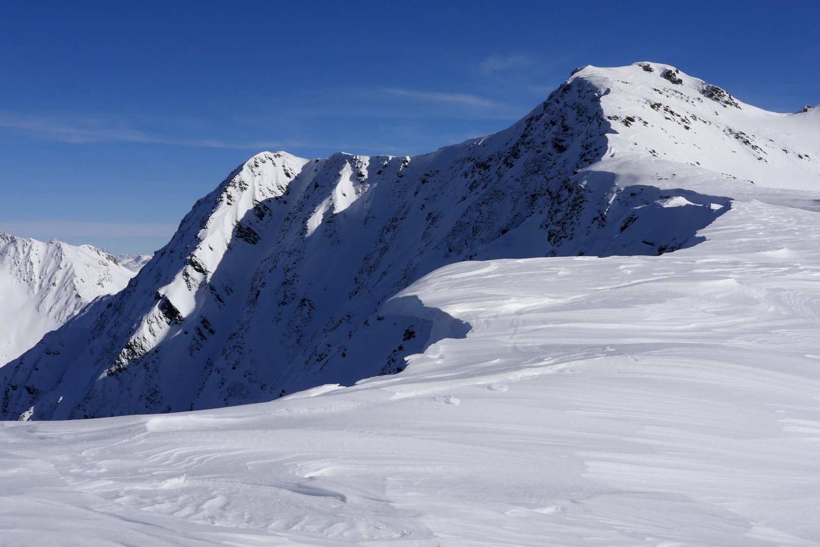 Grande Pointe de Bizard, le versant Nord.