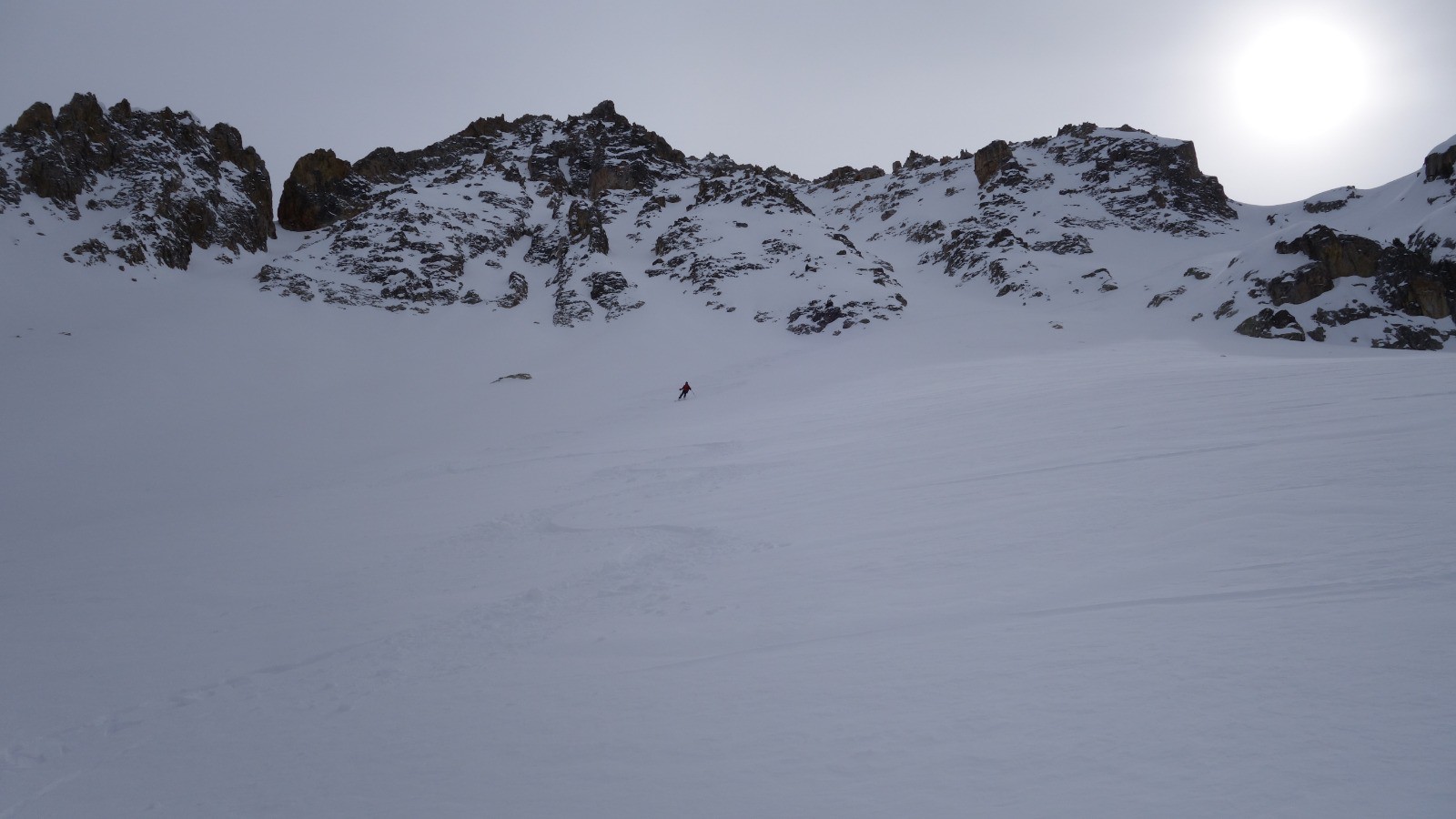 Bonne neige jusqu'au Val Morta