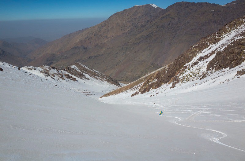 Grand ski sur 1200m