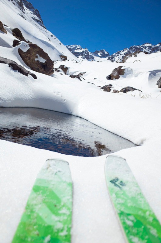 Neige fraîche vers 2900
