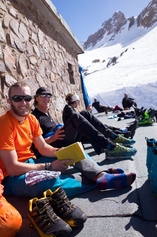 Soleil et chaleur jusqu'à 15h30, ensuite ombre...