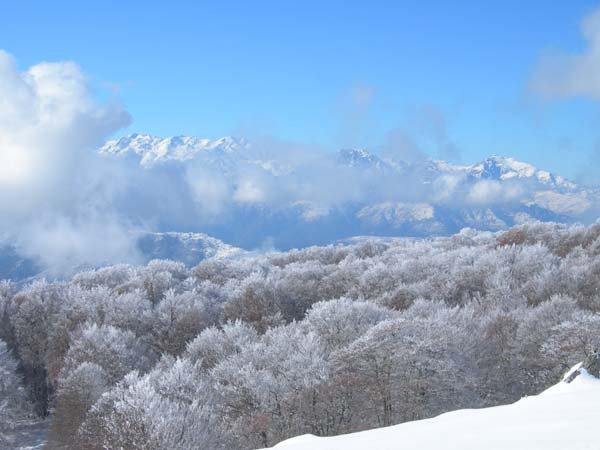 Massif du Cintu : Les montagnes du Cintu au Padru