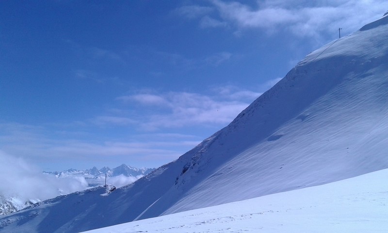 Massif du Mt Blanc plus calme qu'hier ;o)