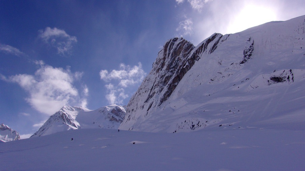 aiguille de la Vanoise superbement plâtrée