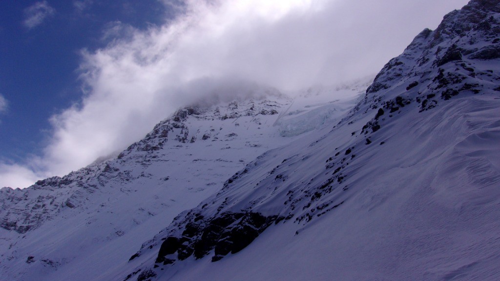  Face nord et son couloir des italiens.