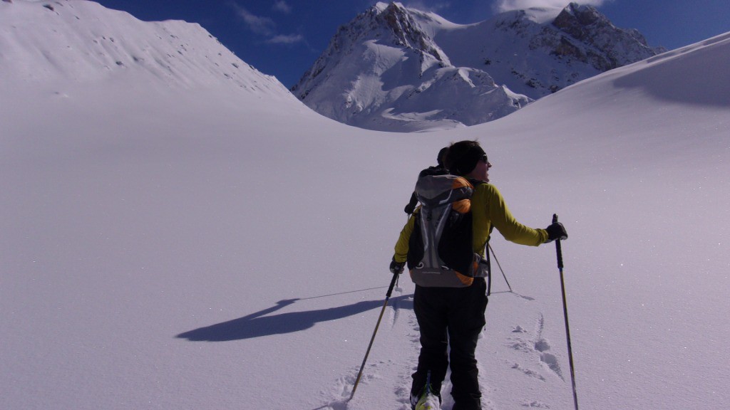  dans la combe entre les moraines