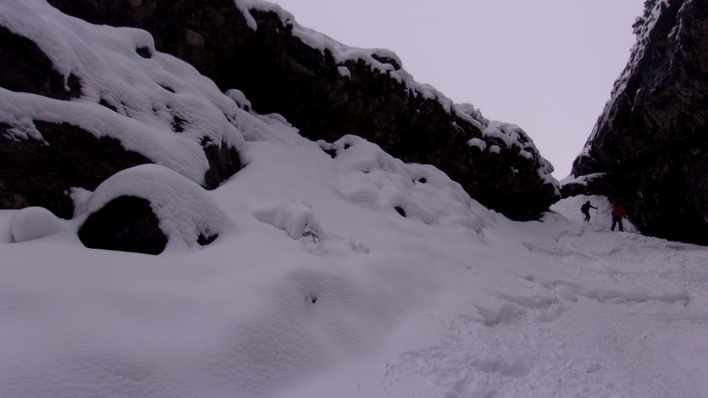 passage dans le bas de l'Arcelin