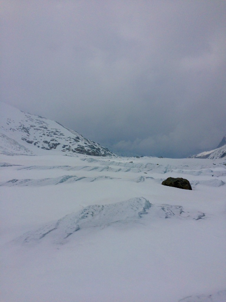 Retour glacier Argentière