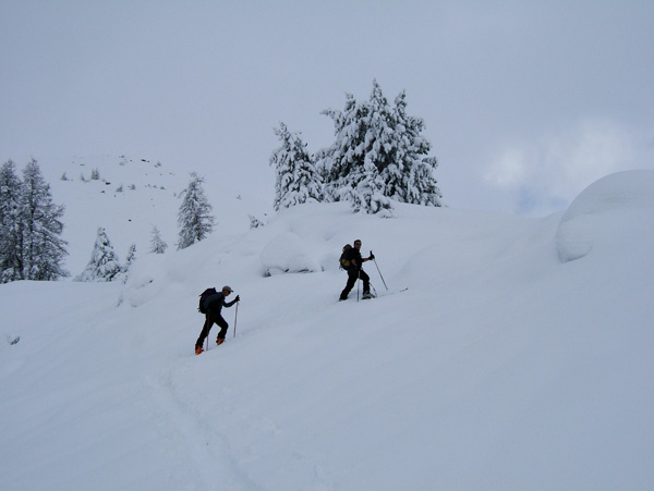 Garrets : Le col de la Cayolle est bientôt en vue.